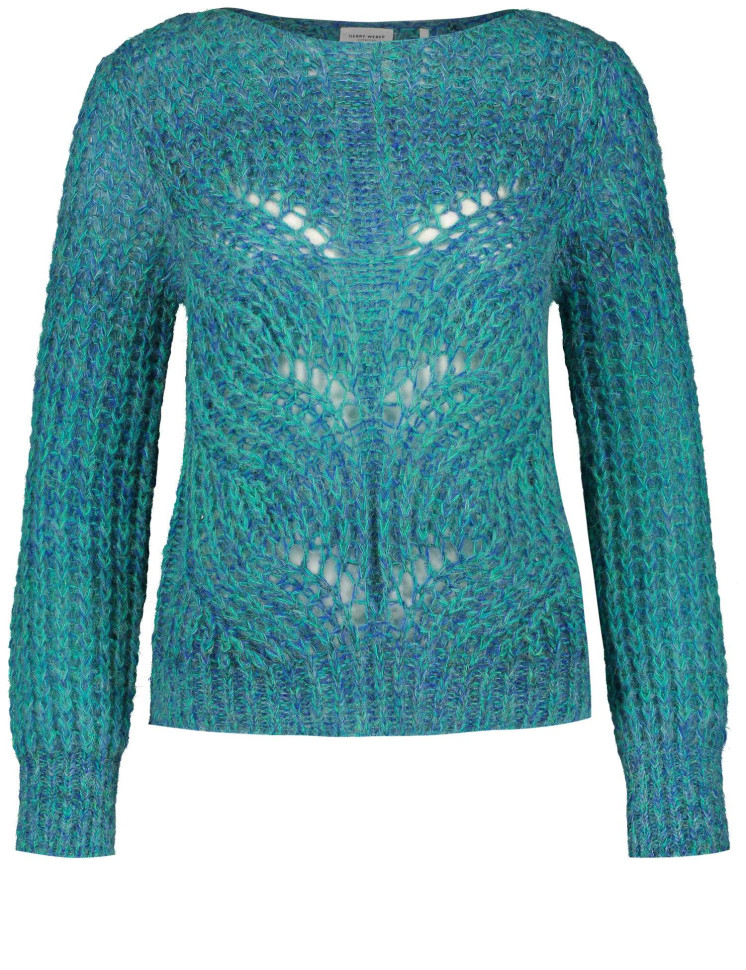 Джемпер с добавлением шерсти