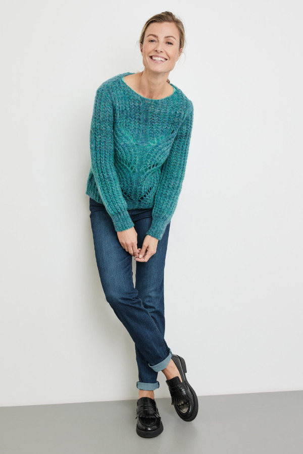 Джемпер с добавлением шерсти