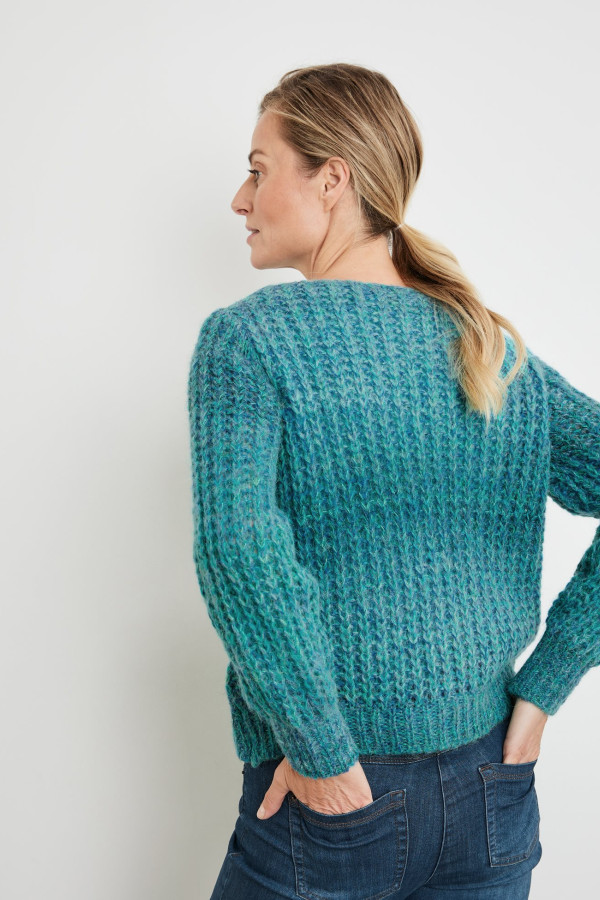 Джемпер с добавлением шерсти