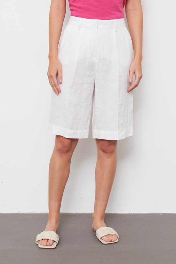 Шорты изо льна