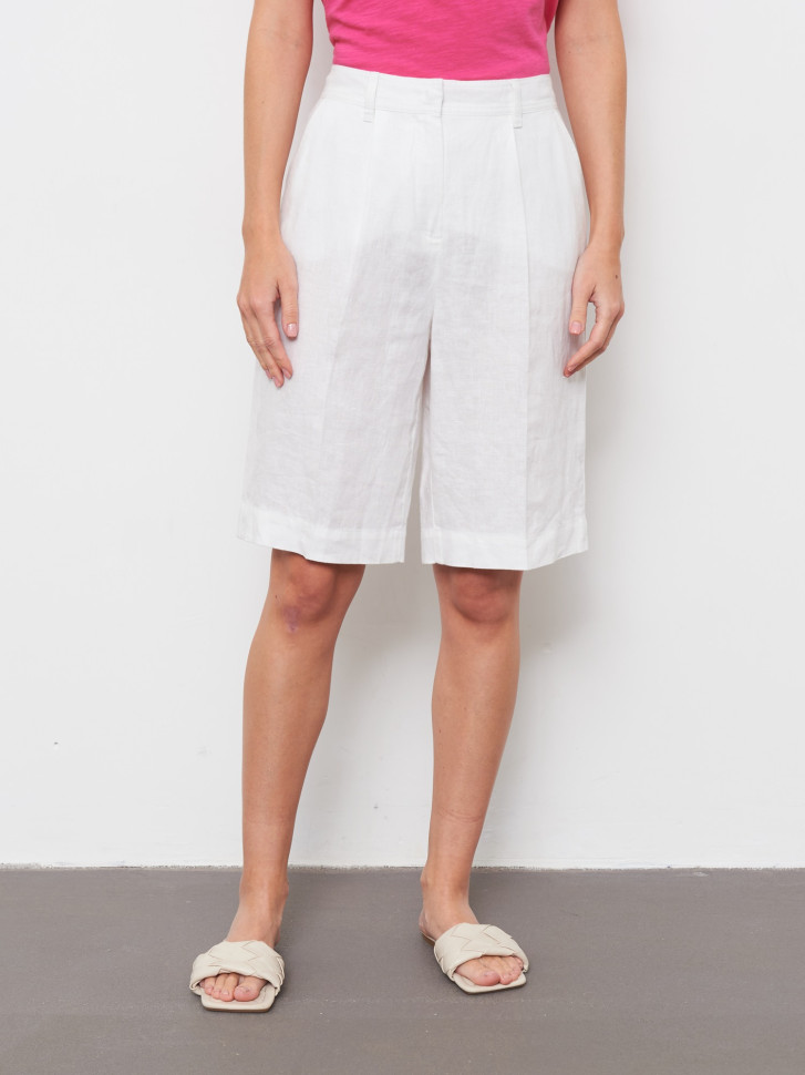Шорты изо льна