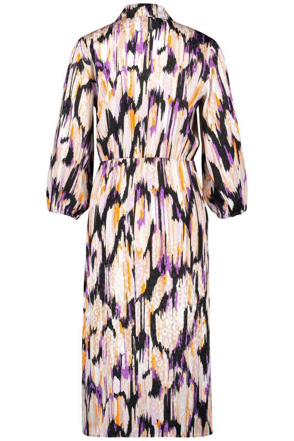 Платье-рубашка из вискозы