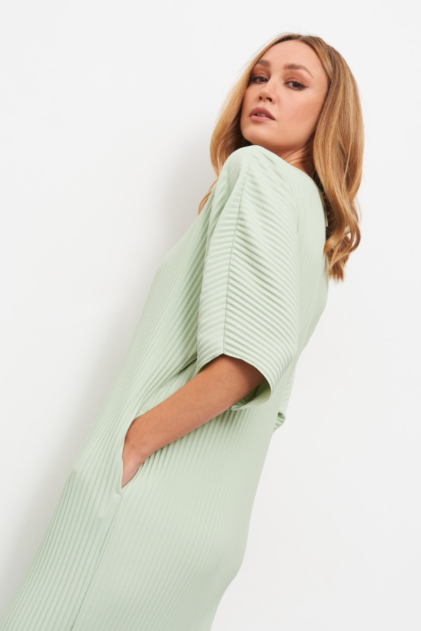 Платье плиссе