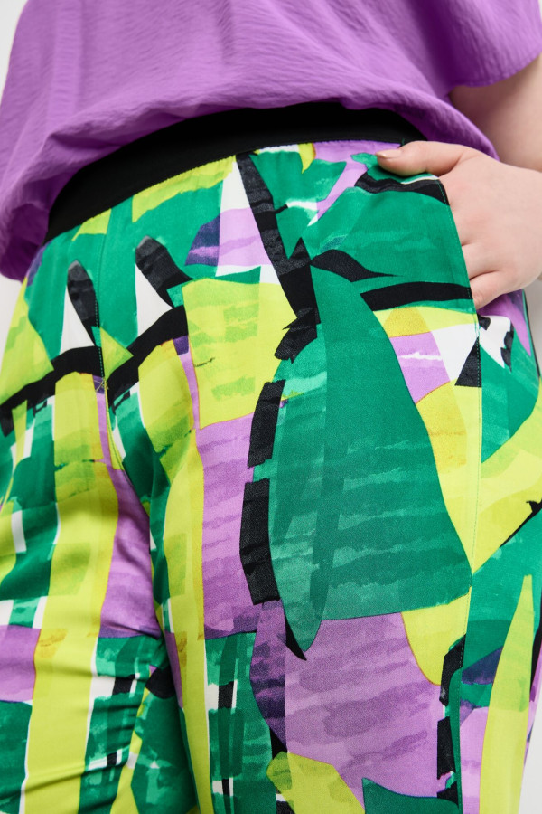 Брюки широкие