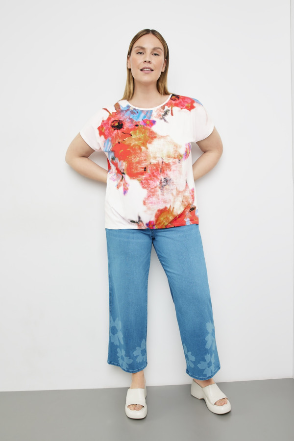 Футболка с принтом