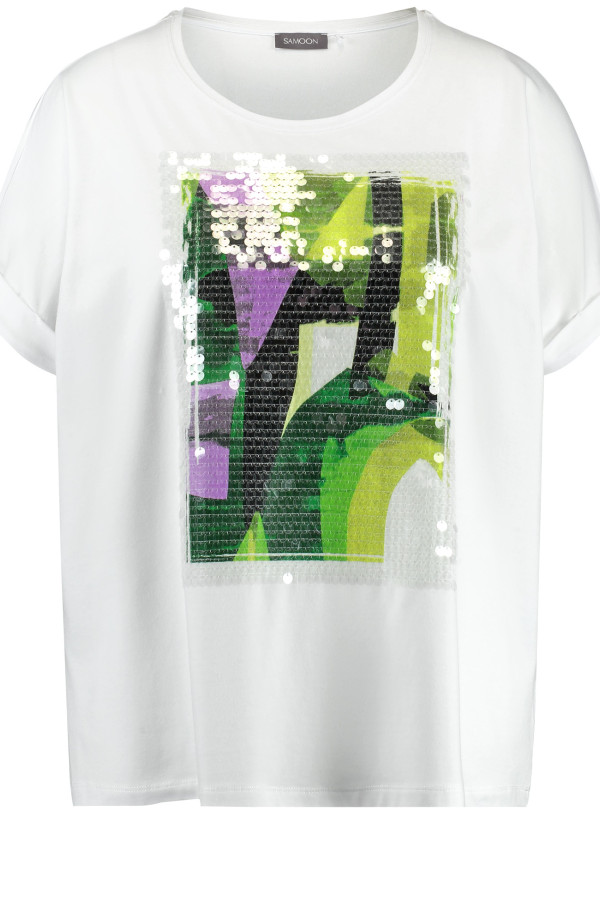 Футболка с пайетками