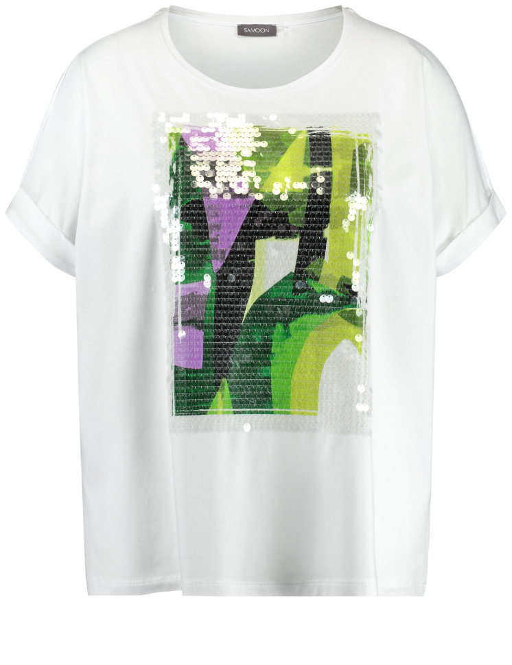 Футболка с пайетками