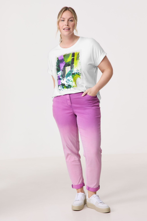 Футболка с пайетками