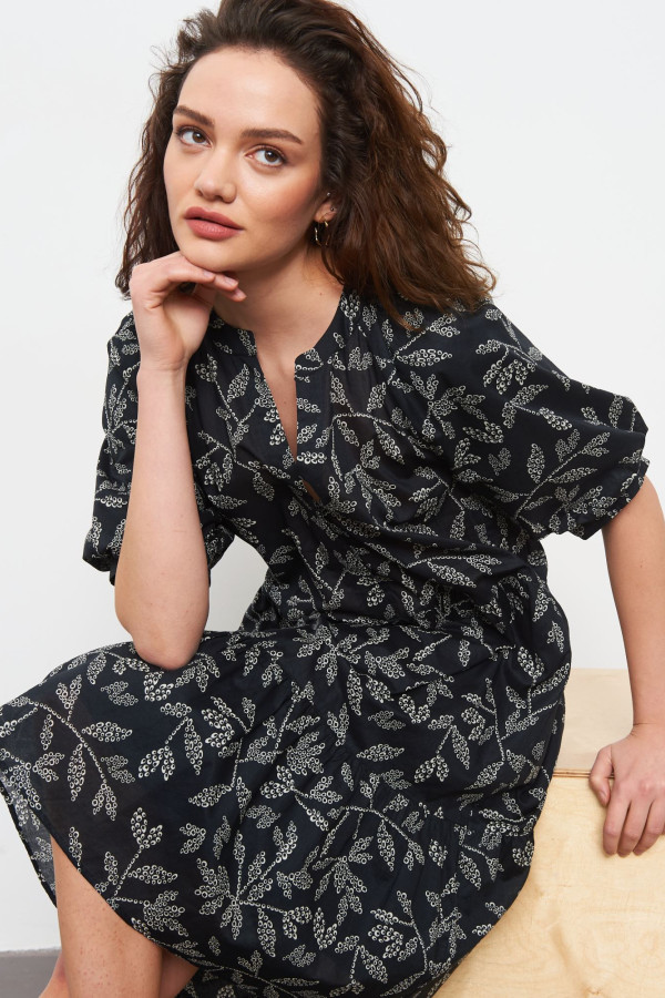 Платье из хлопка