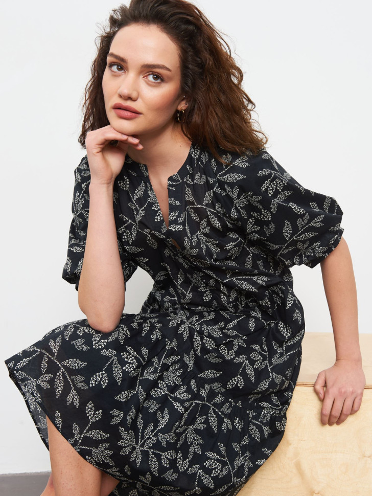 Платье из хлопка