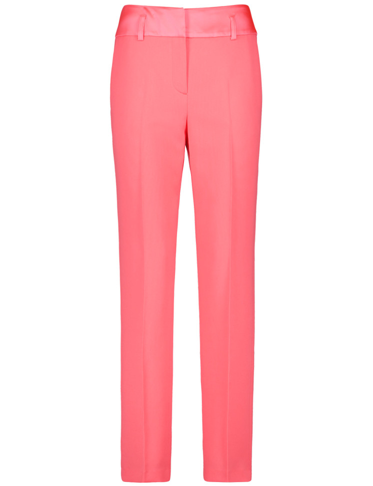 Брюки с широким поясом