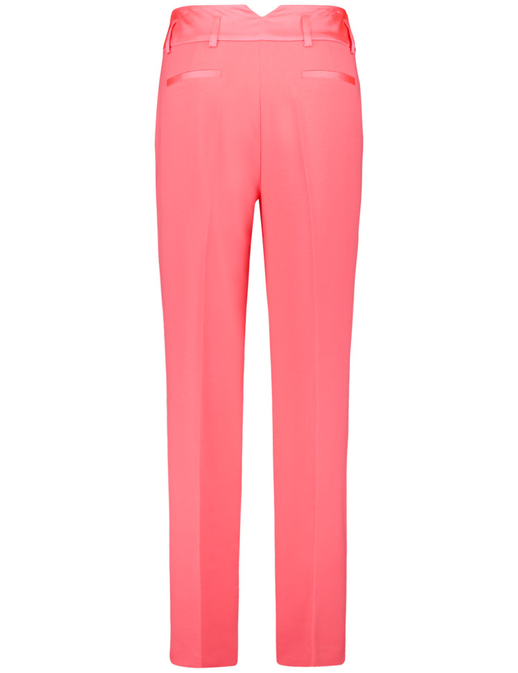 Брюки с широким поясом