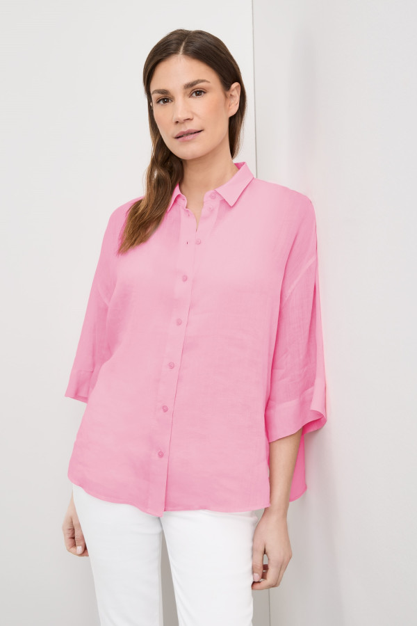 Блузка свободного кроя