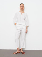 Брюки изо льна