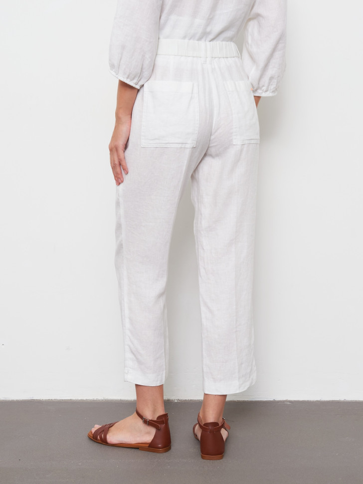Брюки изо льна