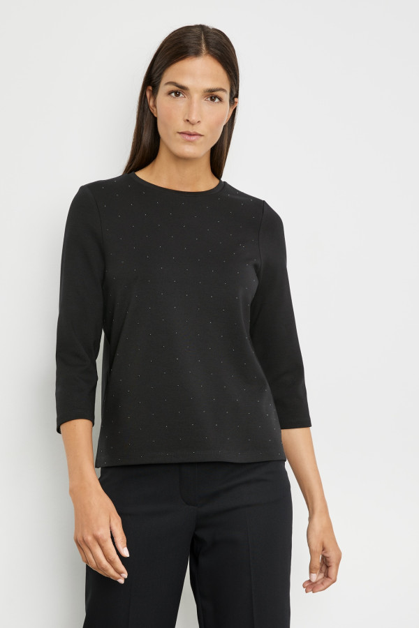 Свитшот со стразами