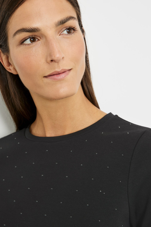 Свитшот со стразами