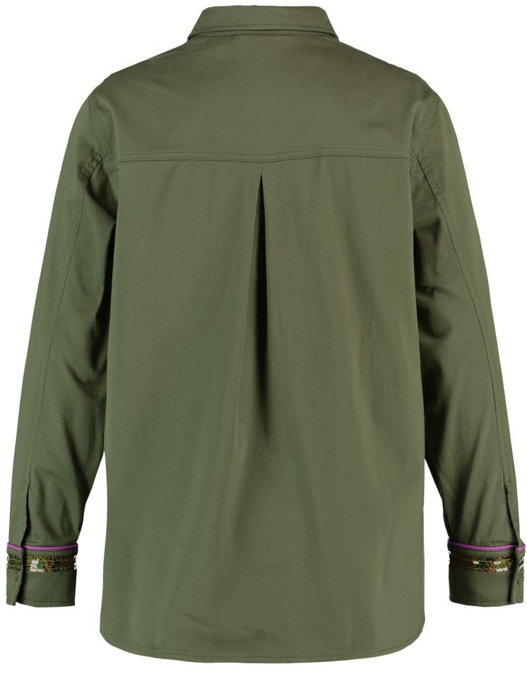 Рубашка в стиле милитари