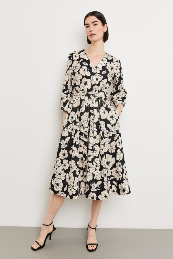 Платье с принтом