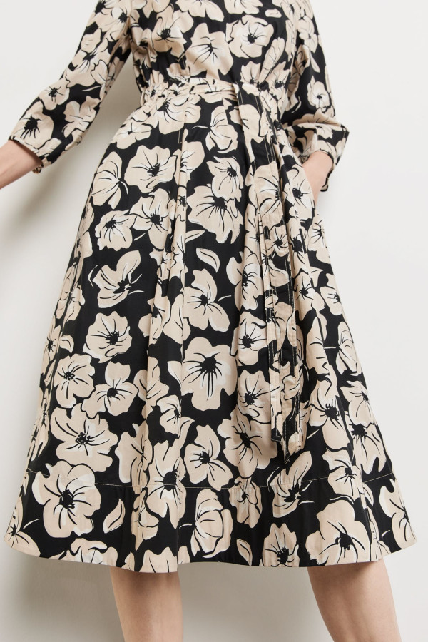 Платье с принтом