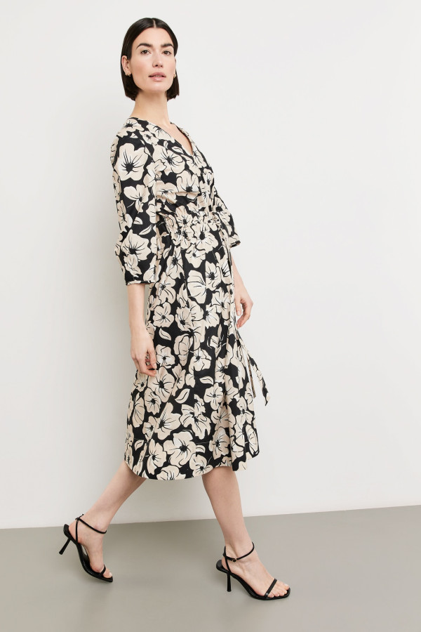 Платье с принтом