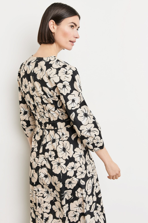 Платье с принтом