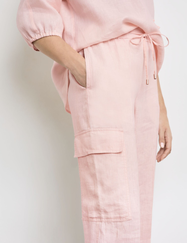 Брюки широкие