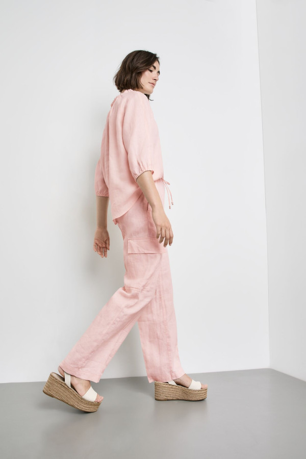 Брюки широкие