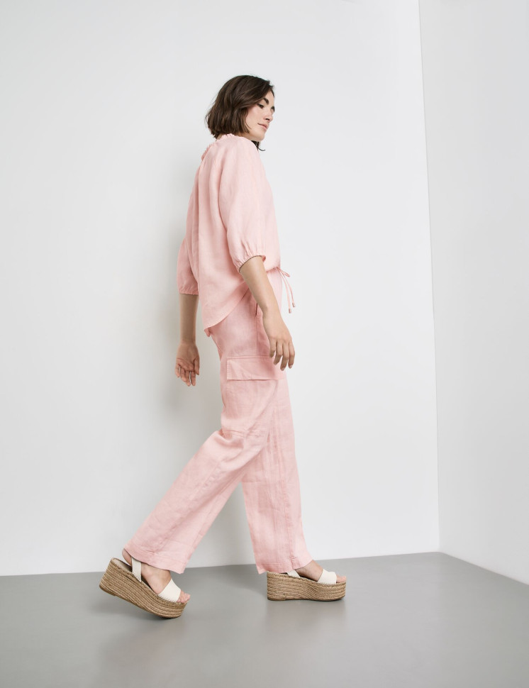 Брюки широкие