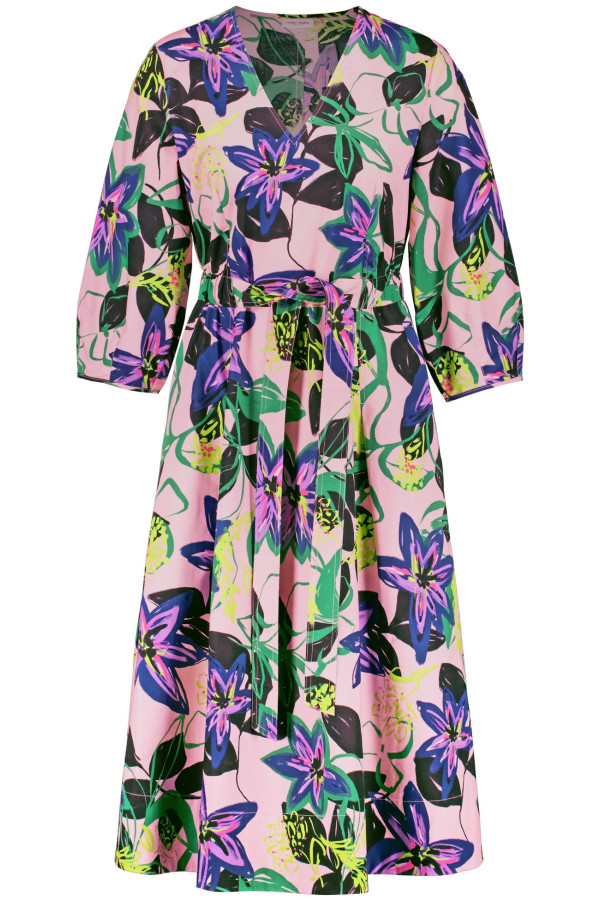 Платье с принтом