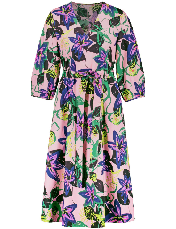 Платье с принтом