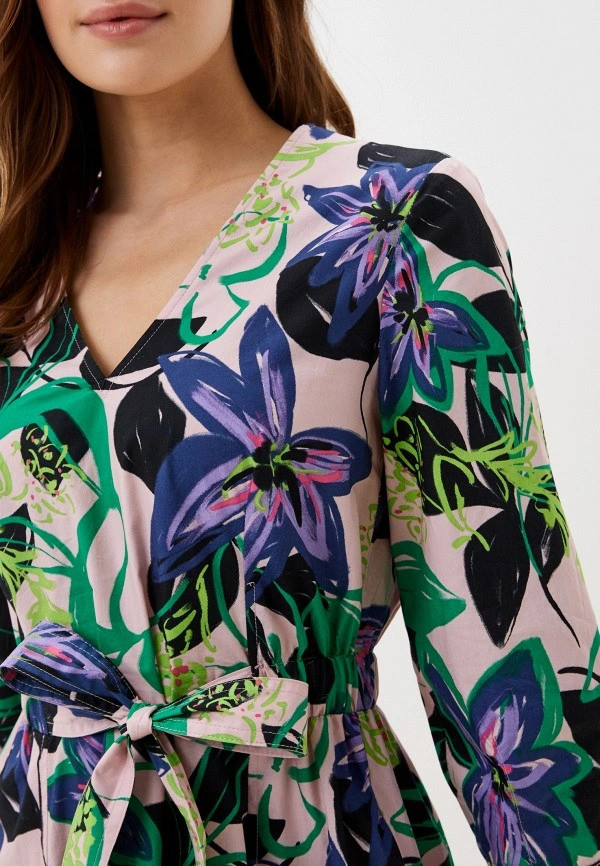 Платье с принтом