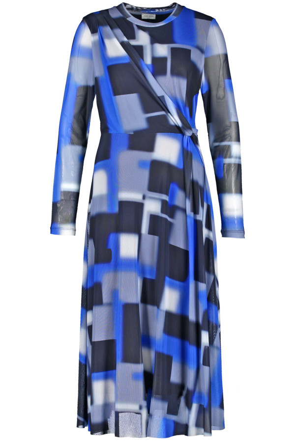 Платье-макси с имитацией запаха