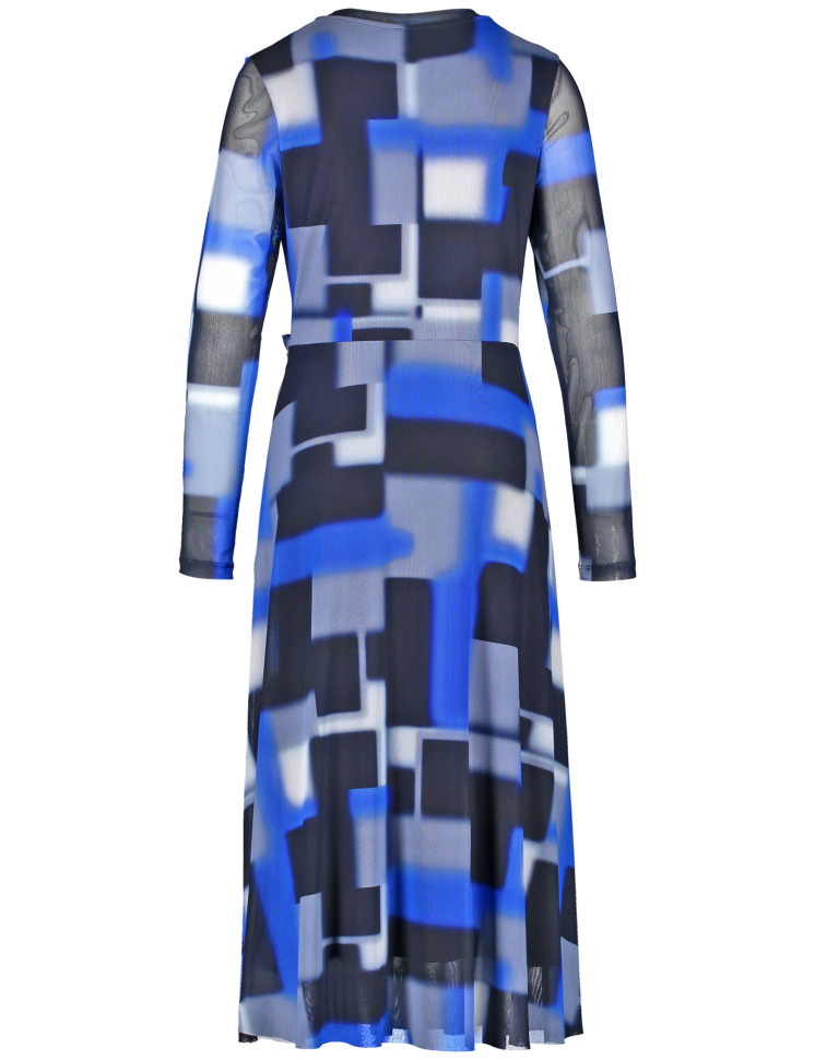 Платье-макси с имитацией запаха