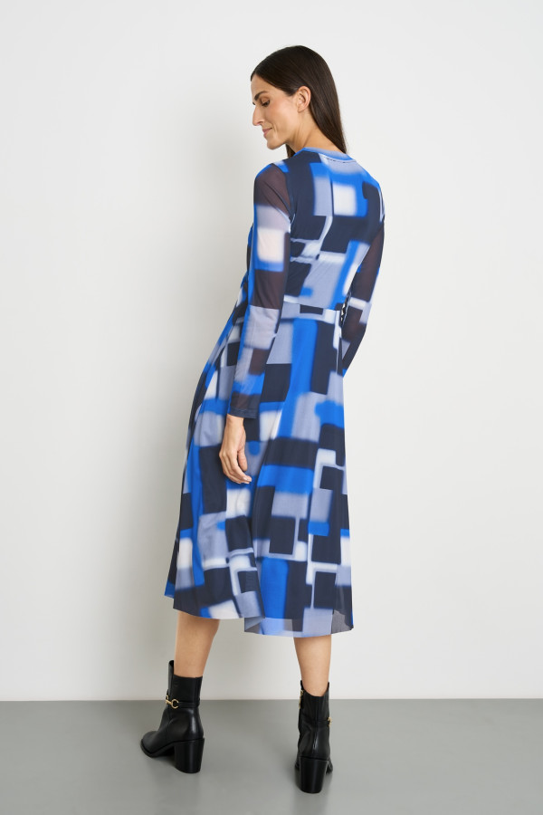 Платье-макси с имитацией запаха