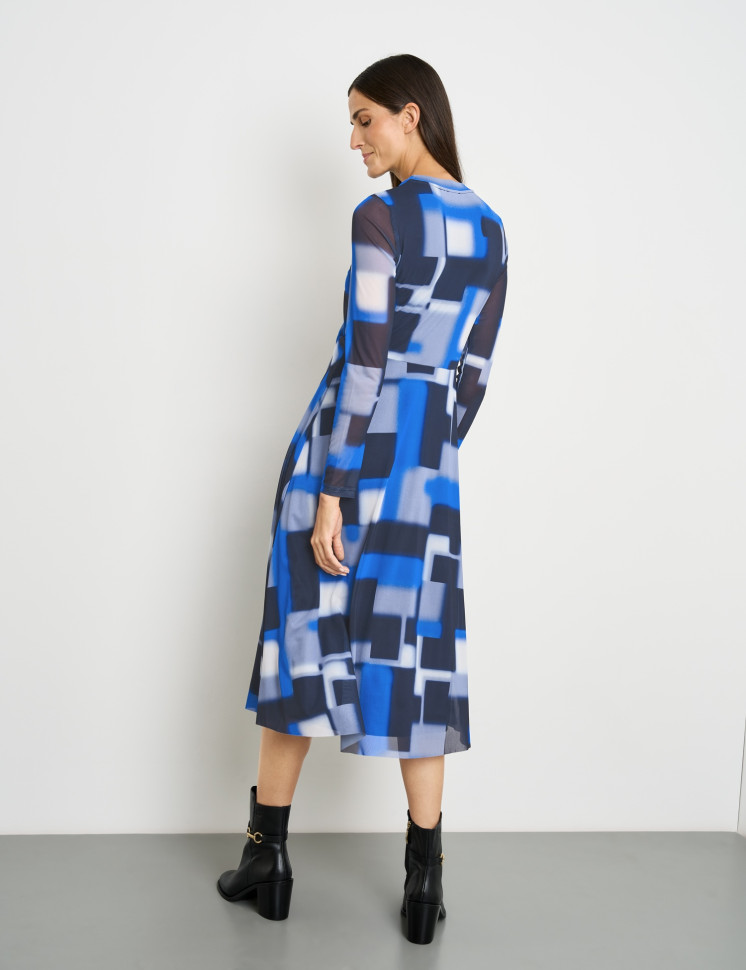 Платье-макси с имитацией запаха