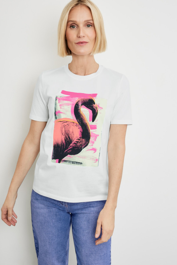 Футболка с принтом