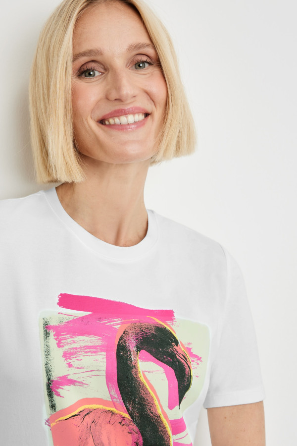 Футболка с принтом