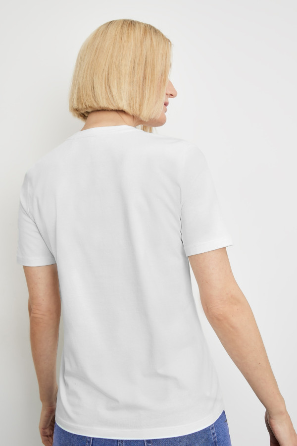 Футболка с принтом