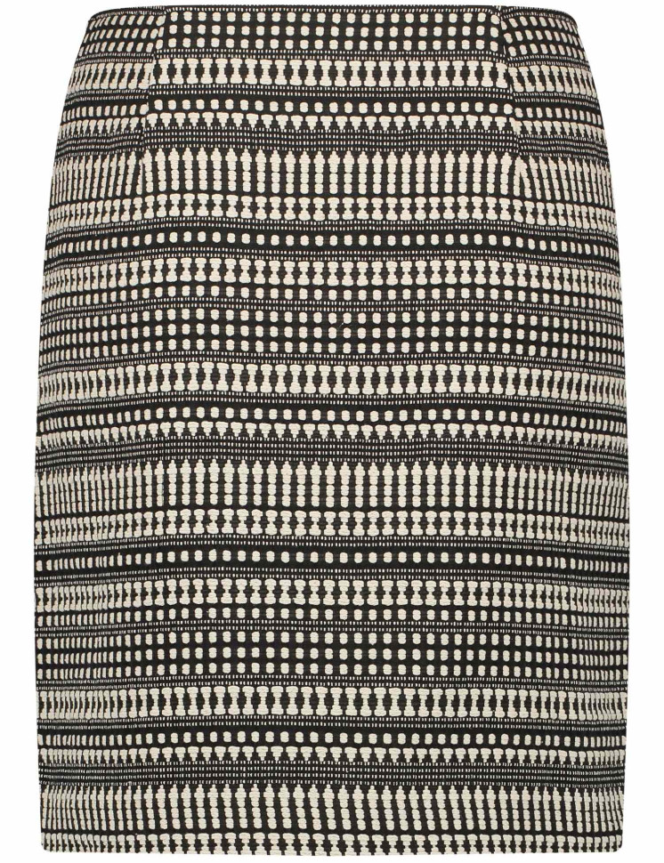 Юбка из фактурного хлопка