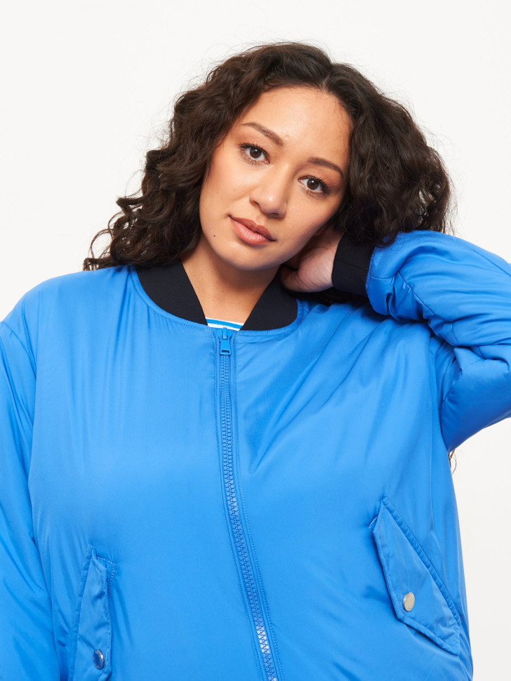 Бомбер утепленный