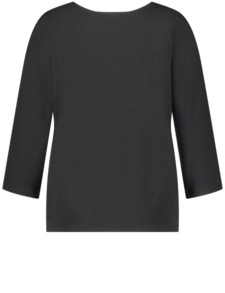 Лонгслив с рукавами 3/4