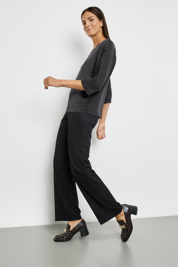 Лонгслив с рукавами 3/4