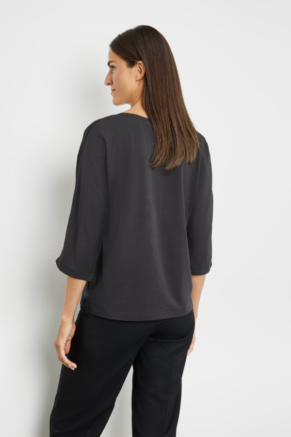 Лонгслив с рукавами 3/4