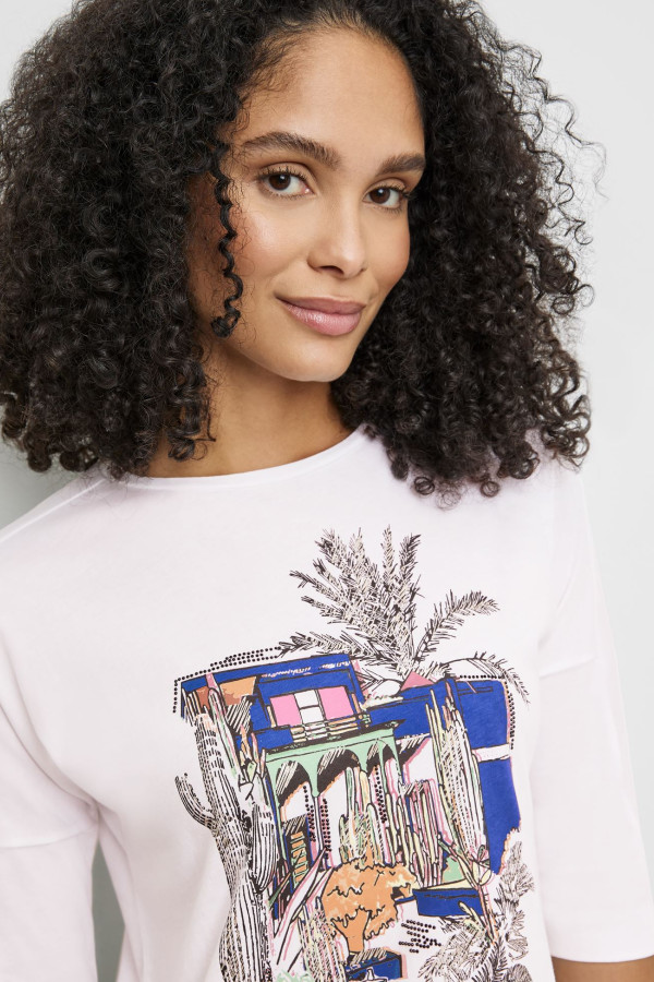 Лонгслив с кулиской