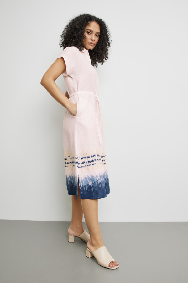 Платье изо льна