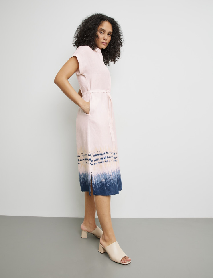 Платье изо льна