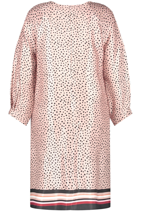 Платье мини в горох