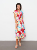 Платье с цветочным принтом