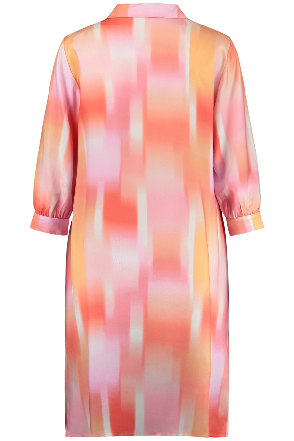 Платье с акварельным принтом